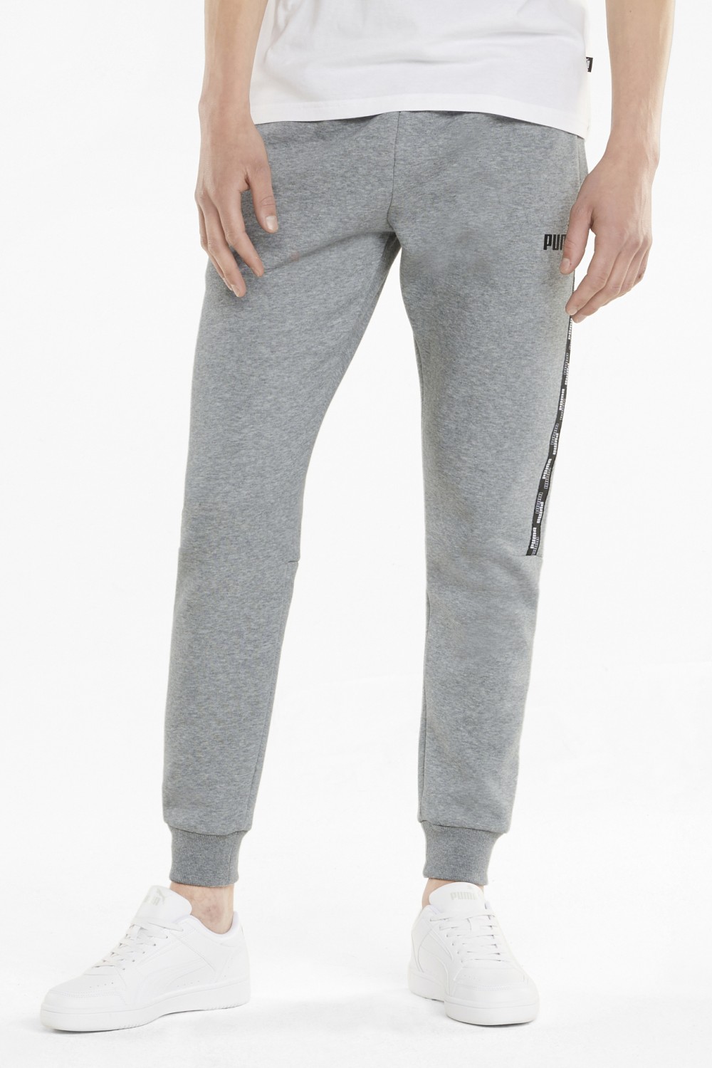 Брюки мужские Puma Puma Power Sweat Pants серые 58939703 изображение 3