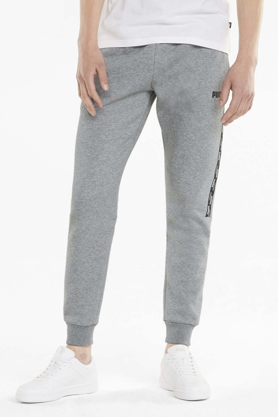 Штани чоловічі Puma Puma Power Sweat Pants сірі 58939703 — фото 3 — Sport City Штани чоловічі Puma Puma Power Sweat Pants сірі 58939703 — фото 3