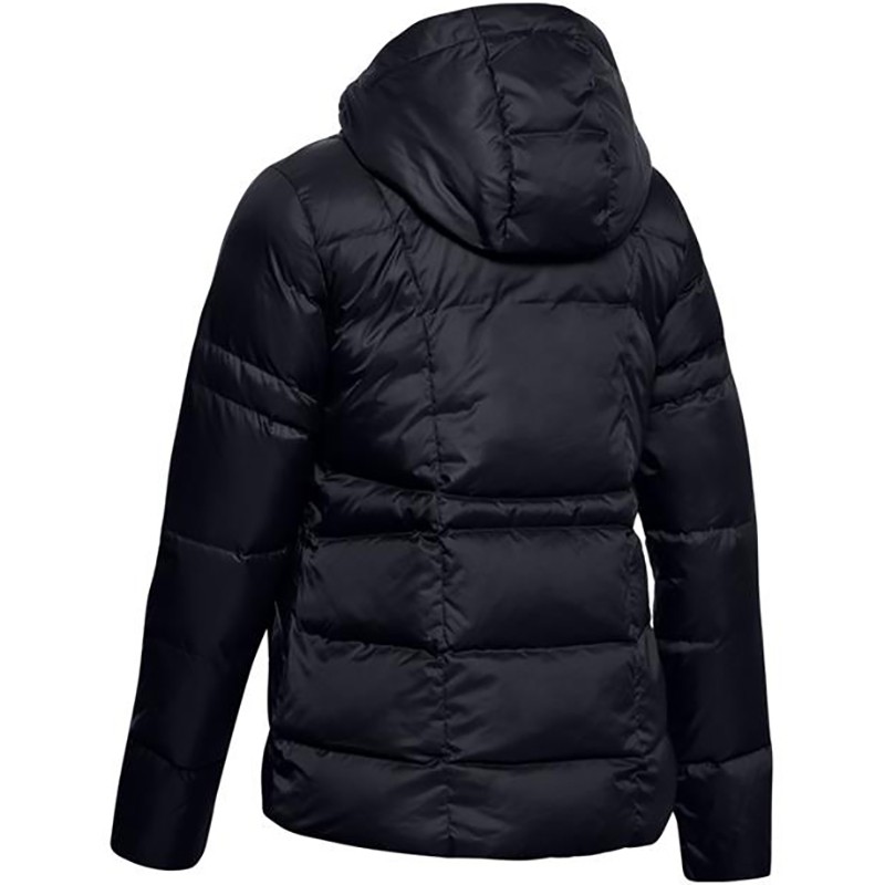 Куртка женская Under Armour Armour Down Hooded Jkt черная 1342814-001 изображение 4