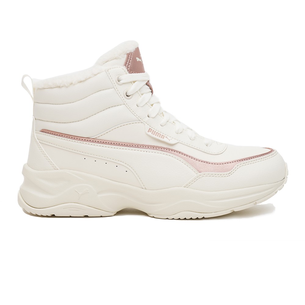 Ботинки женские Puma Cilia Mid Metallic кремовые 37583503 изображение 1