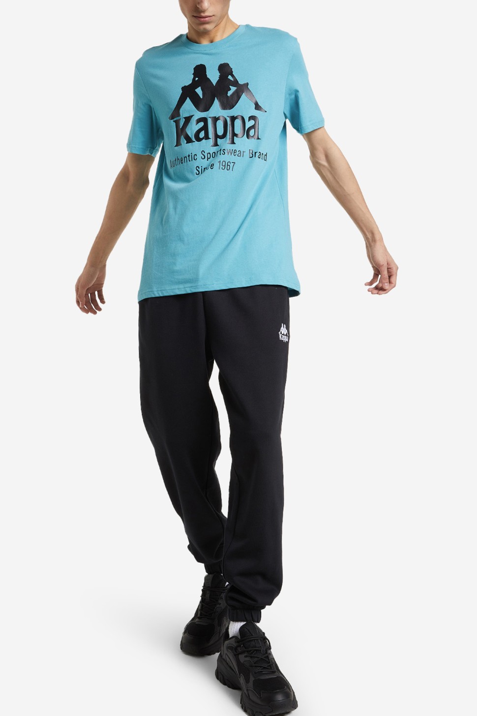 Футболка чоловіча Kappa зелена 110646-N2 — фото 4 — Sport City Футболка чоловіча Kappa зелена 110646-N2 — фото 4