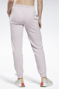 Брюки женские Reebok Ri French Terry Pan фиолетовые HE5400 изображение 3