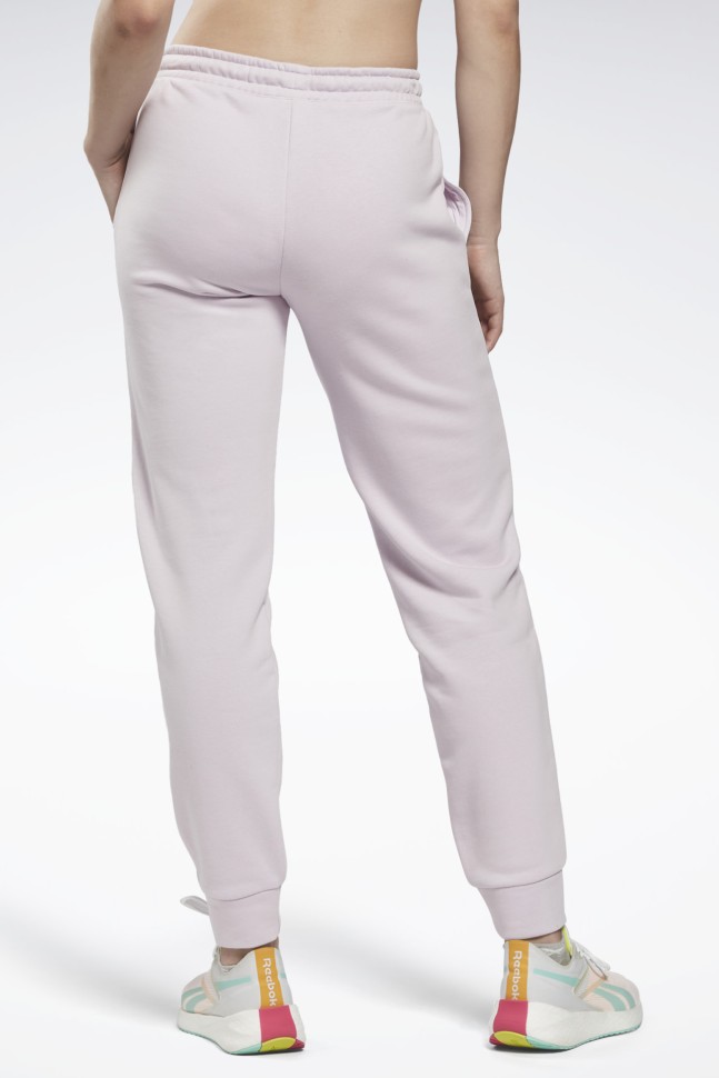 Брюки женские Reebok Ri French Terry Pan фиолетовые HE5400 изображение 3