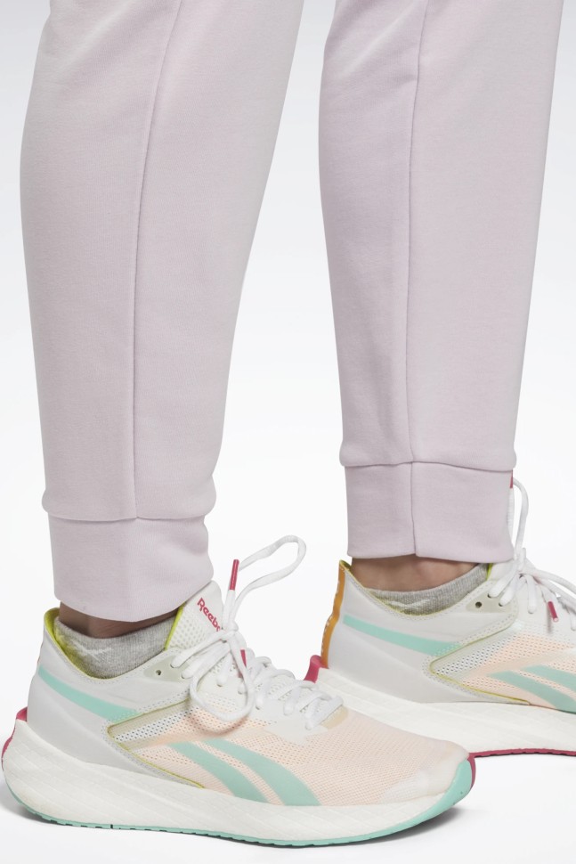Брюки женские Reebok Ri French Terry Pan фиолетовые HE5400 изображение 5