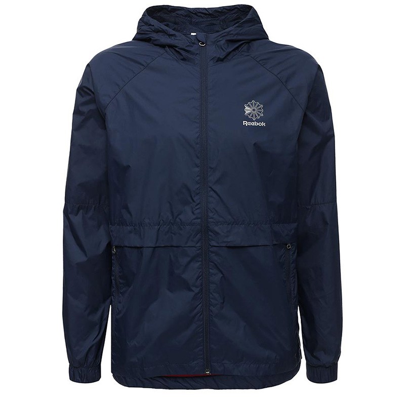 Ветровка мужская Reebok F WINDBREAKER синяя BK5142 — фото 1