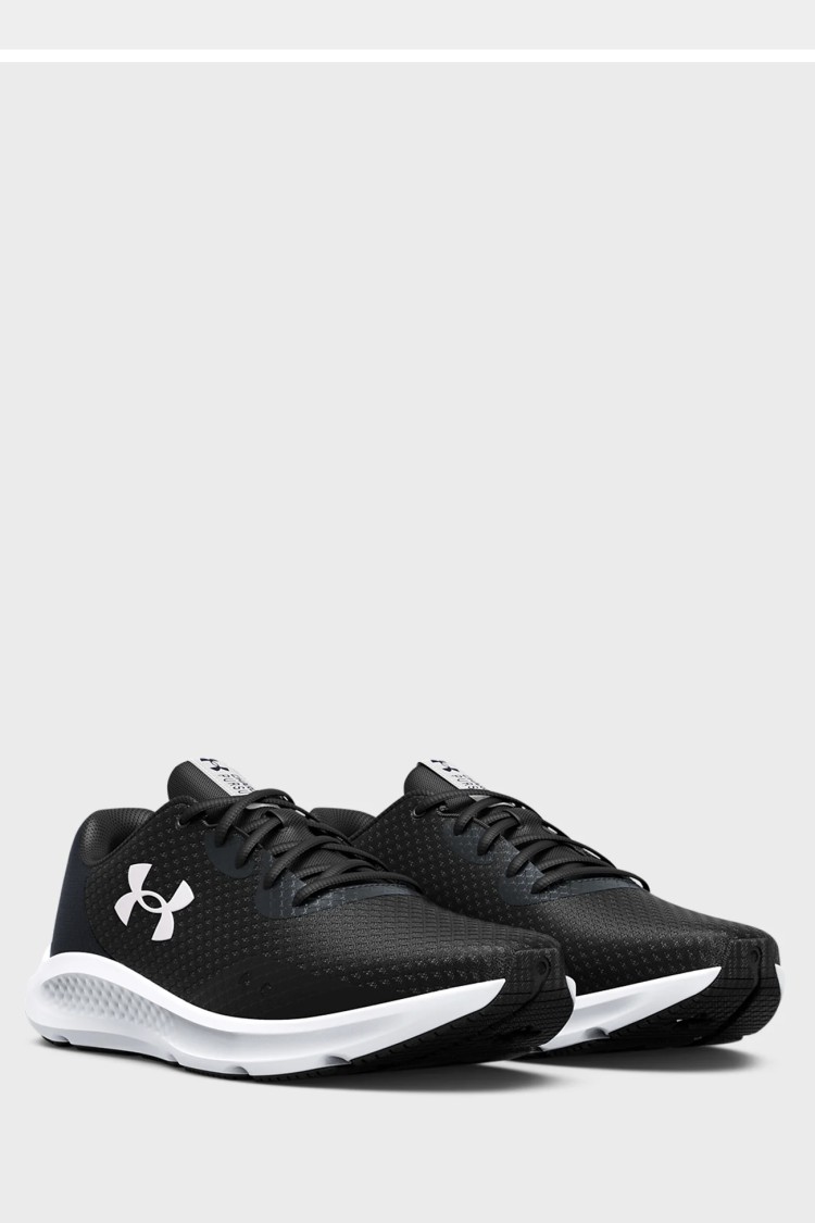 Кросівки чоловічі Under Armour UA Charged Pursuit 3 чорні 3024878-001 изображение 2