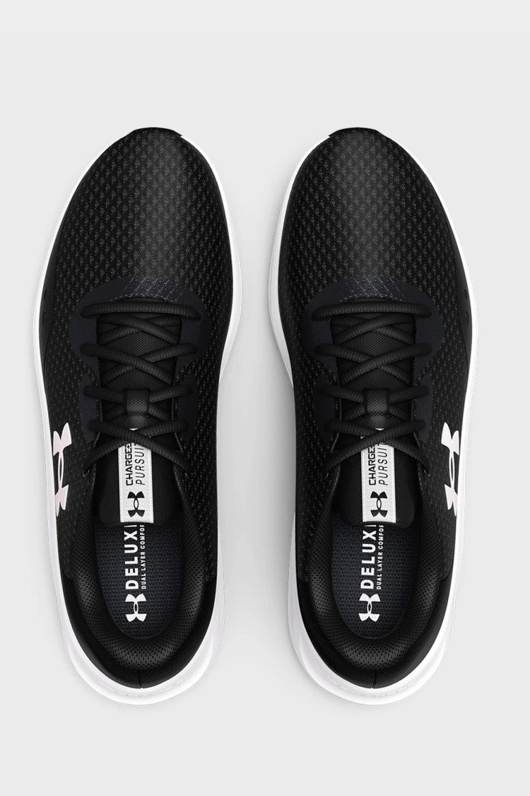 Кросівки чоловічі Under Armour UA Charged Pursuit 3 чорні 3024878-001 изображение 4