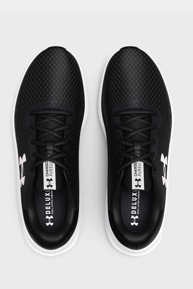 Кросівки чоловічі Under Armour UA Charged Pursuit 3 чорні 3024878-001 изображение 4