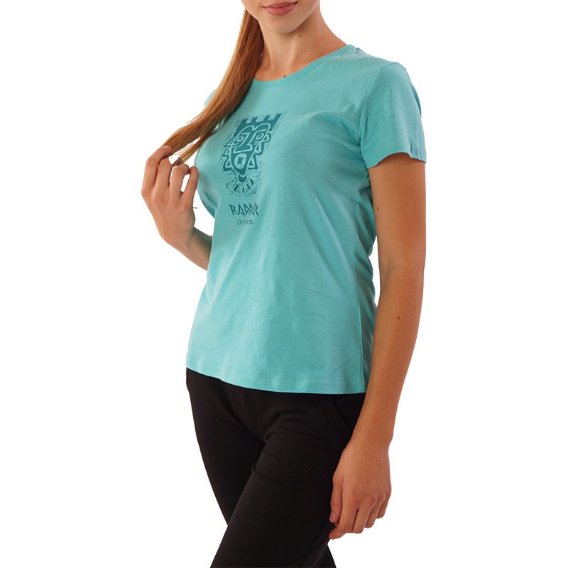 Футболка женская Radder синяя 7504-400 изображение 3