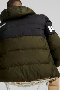 Куртка чоловіча Puma Puma Power Down Puffer хакі 84933570 изображение 3