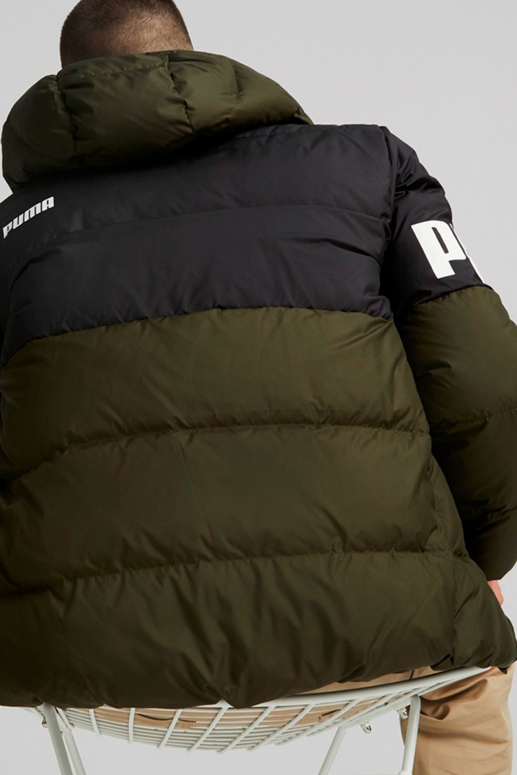 Куртка чоловіча Puma Puma Power Down Puffer хакі 84933570 изображение 3