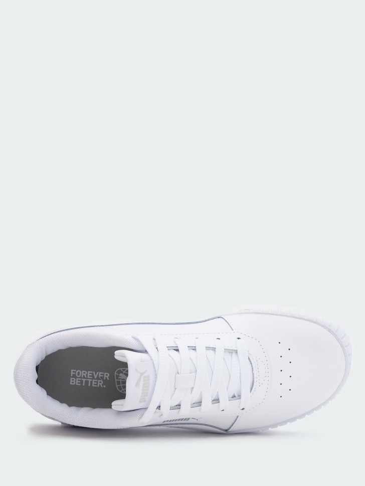 Кроссовки женские Puma Carina 2.0 белые 38584902 изображение 6