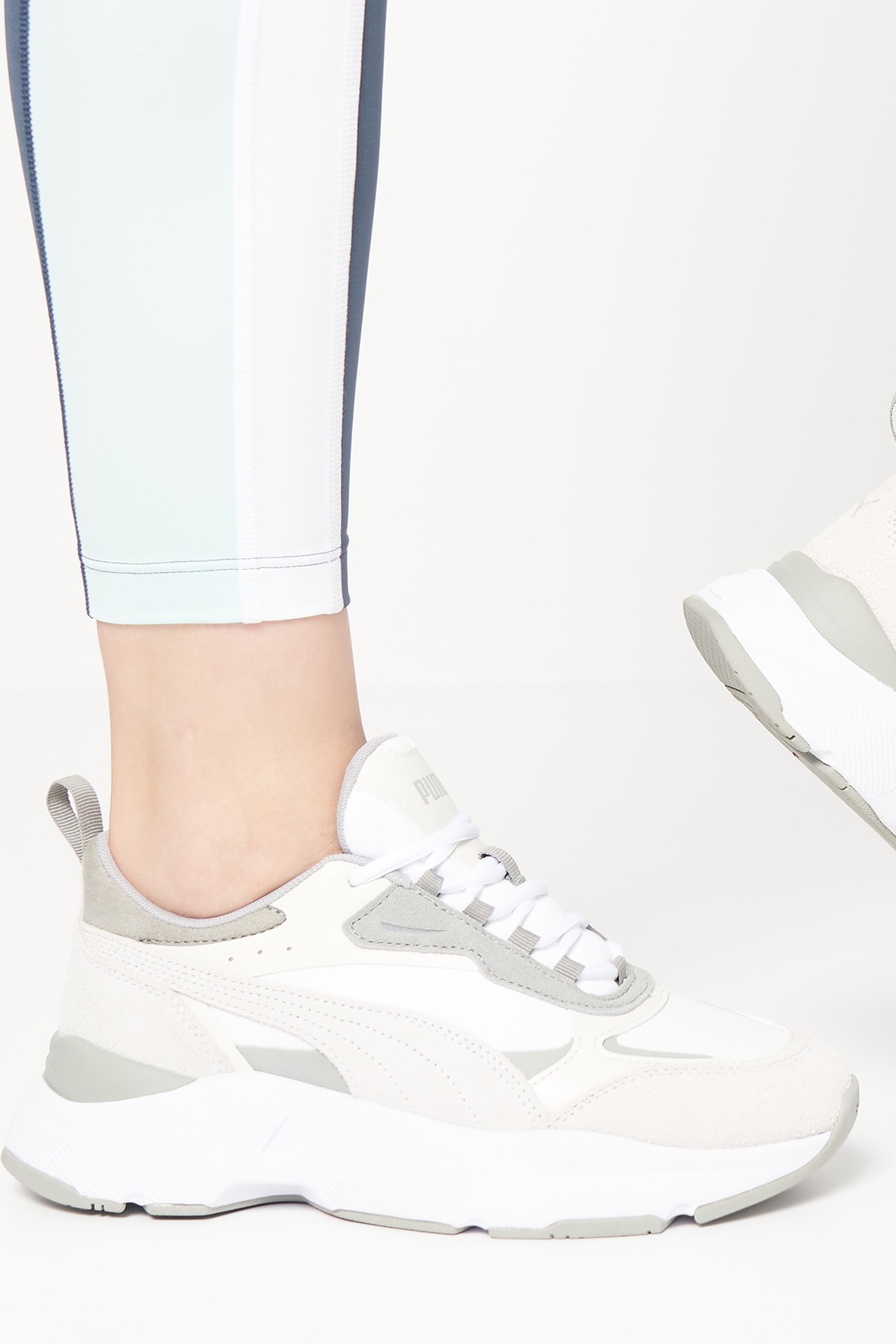 Кросівки жіночі Puma Cassia Mix сірі 39195902 изображение 3