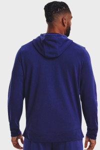 Толстовка чоловіча Under Armour UA Rival Terry LC FZ синя 1370409-468 изображение 4