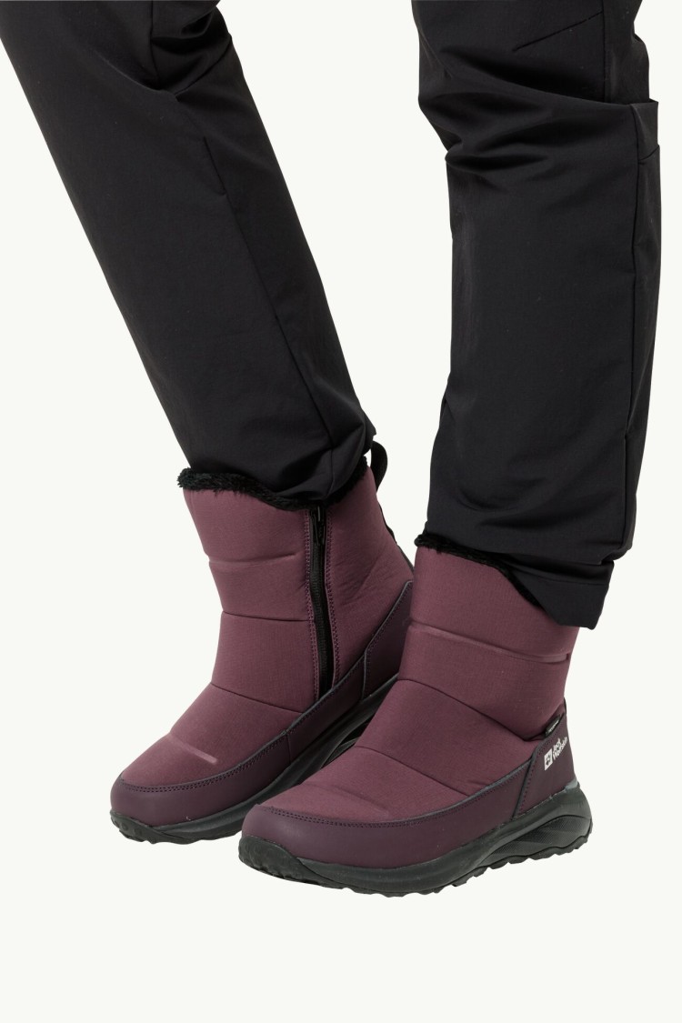 Ботинки женские Jack Wolfskin DROMOVENTURE TEXAPORE BOOT W бордовые 4059881-6502 изображение 4