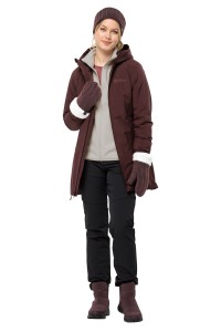 Ботинки женские Jack Wolfskin DROMOVENTURE TEXAPORE BOOT W бордовые 4059881-6502 изображение 9