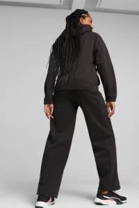 Брюки женские Puma MOTION Straight Pants черные 67608801 изображение 6