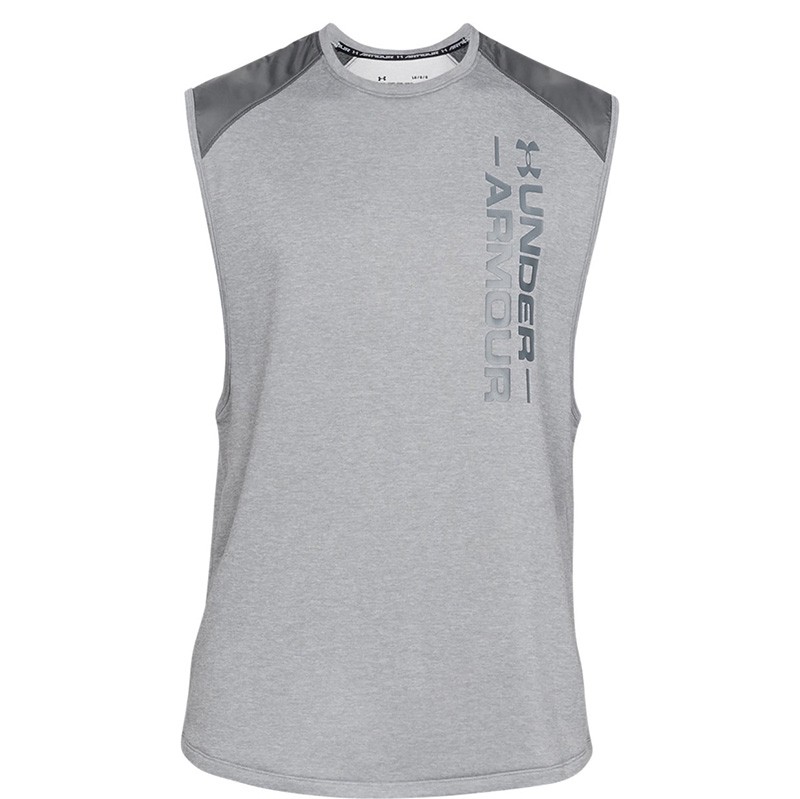 Майка чоловіча Under Armour MK1 Terry SL сіра 1327403-011 изображение 1
