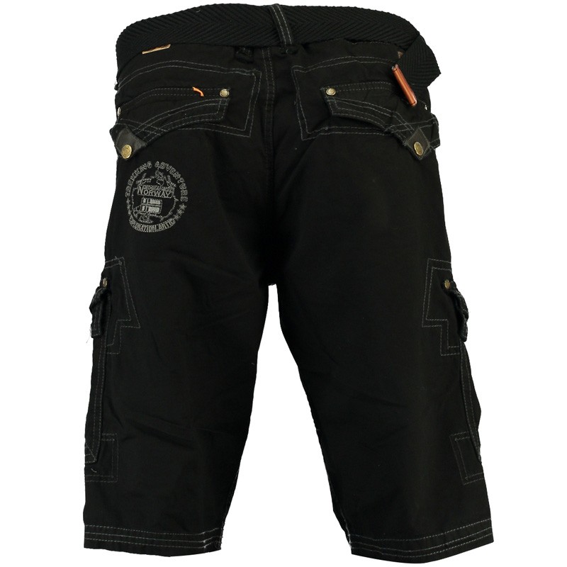 Шорты мужские Geographical Norway черные SR019H-010 изображение 2