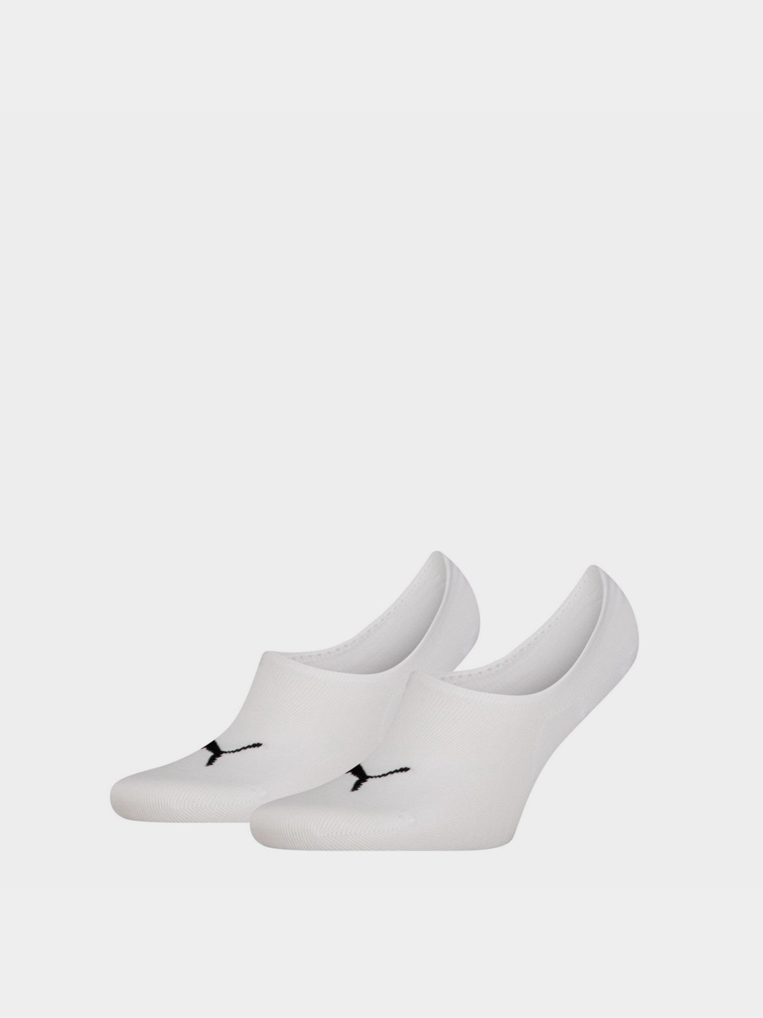 Носки  Puma FOOTIE 2P HIGH C белые 93839502 изображение 2