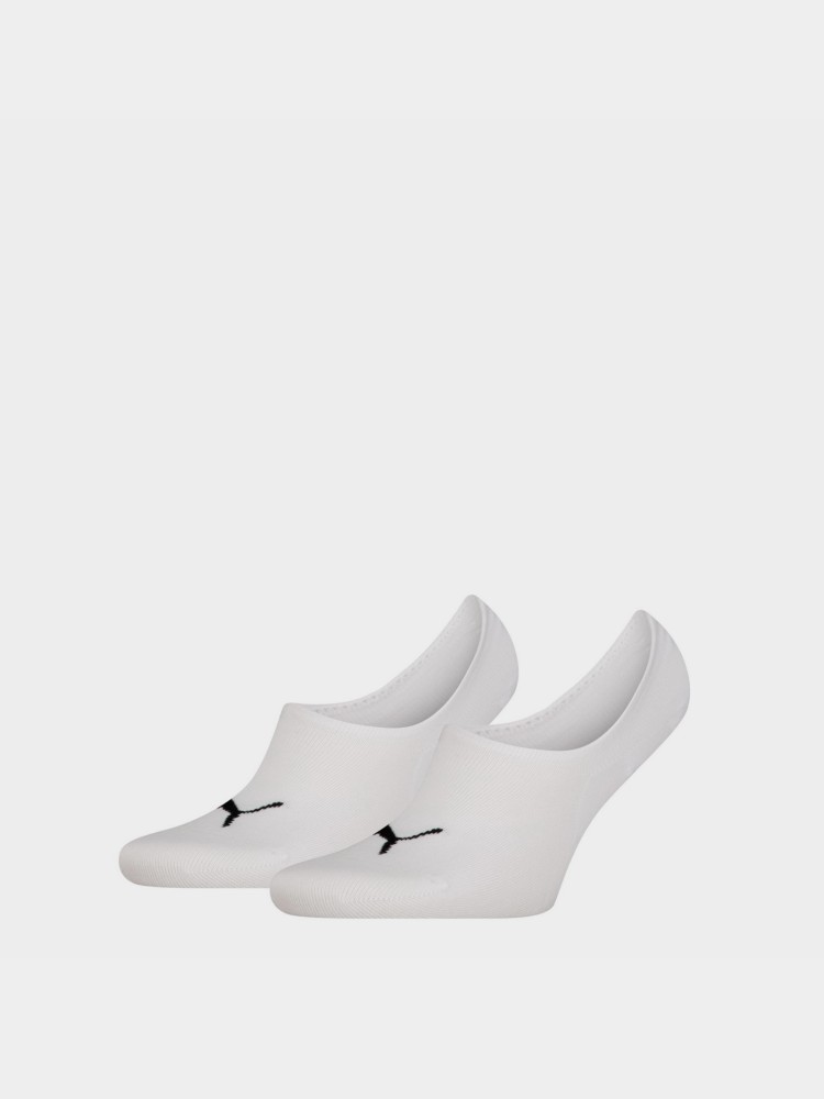Носки  Puma FOOTIE 2P HIGH C белые 93839502 изображение 2