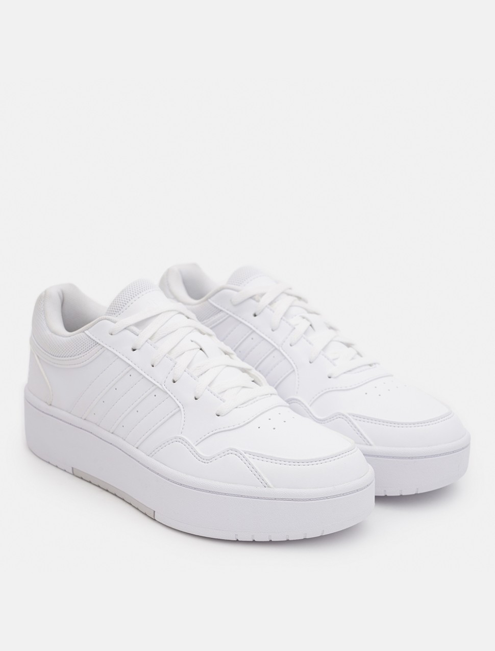 Кросівки жіночі Adidas HOOPS 3.0 білі ID2855 — фото 3