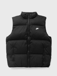 Жилетка мужская Nike M NK CLUB PUFFER VEST черная FB7373-010 изображение 6