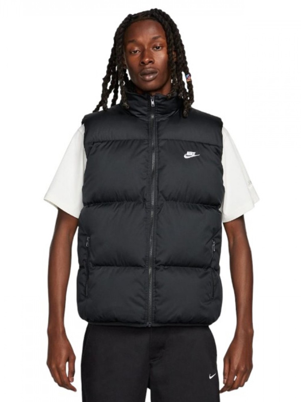 Жилет чоловічий Nike M NK CLUB PUFFER VEST чорний FB7373-010 изображение 2