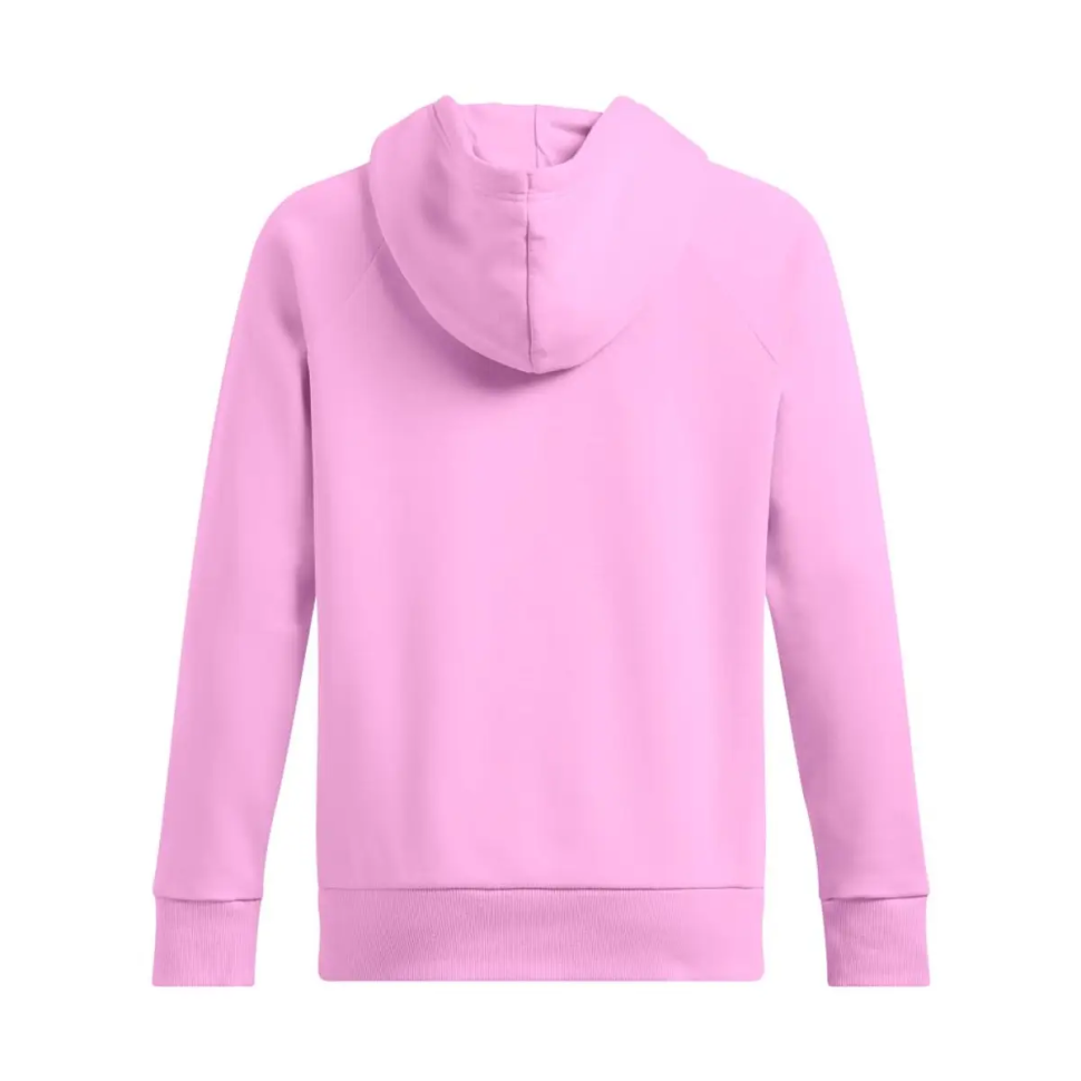 Толстовка жіноча Under Armour UA Rival Fleece Big Logo Hdy рожева 1379501-638 — фото 5