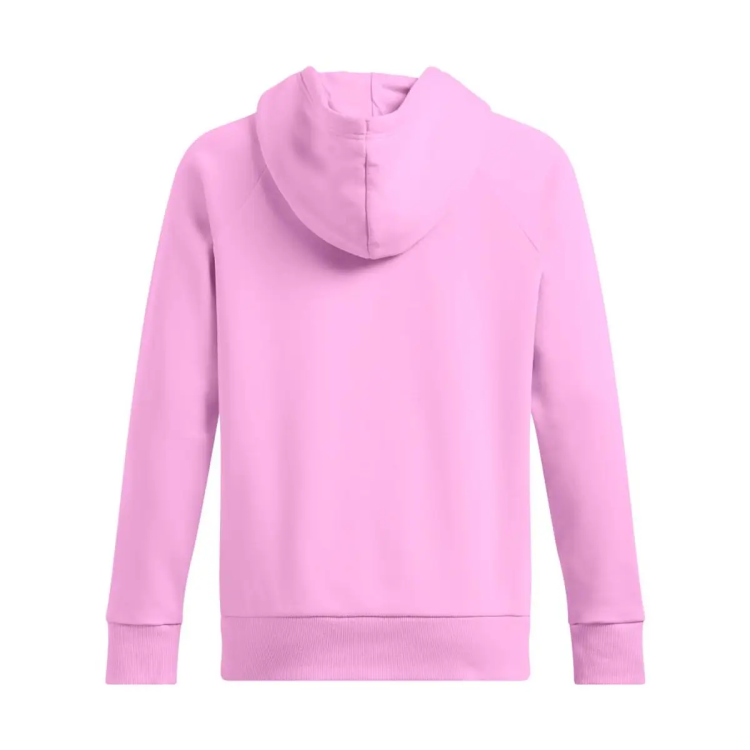 Толстовка женская Under Armour UA Rival Fleece Big Logo Hdy розовая 1379501-638 изображение 10