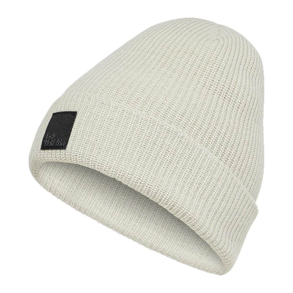Шапка Jack Wolfskin WANDEREST BEANIE бежева A61997-A0029 — фото 1