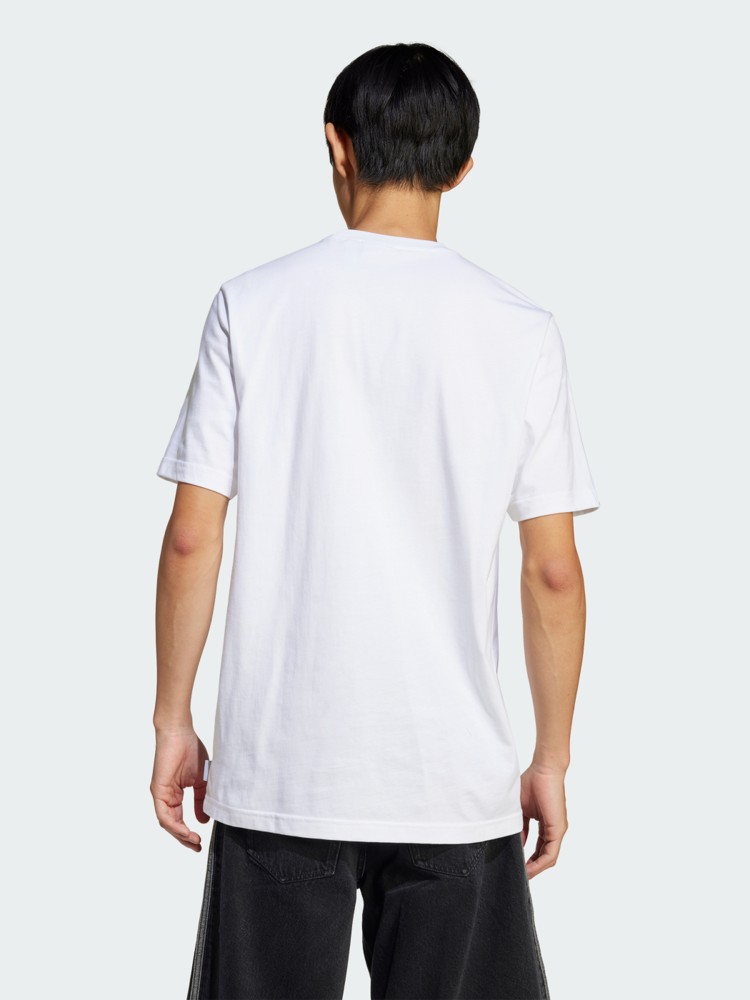 Футболка чоловіча Adidas Q12 TS ROLLER біла JD0706 изображение 3