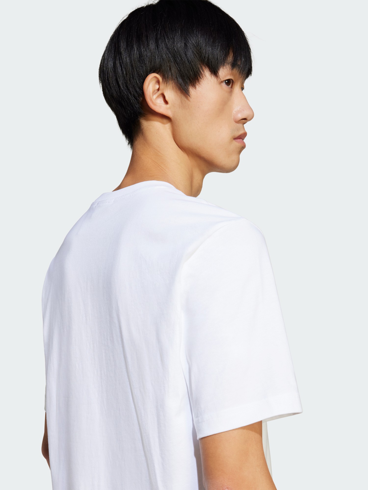 Футболка чоловіча Adidas Q12 TS ROLLER біла JD0706 изображение 4