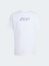 Футболка чоловіча Adidas Q12 TS ROLLER біла JD0706 изображение 7