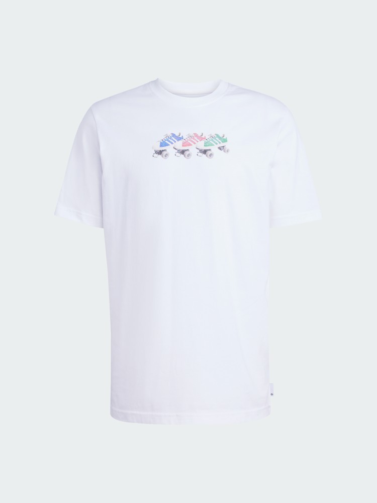 Футболка чоловіча Adidas Q12 TS ROLLER біла JD0706 изображение 7