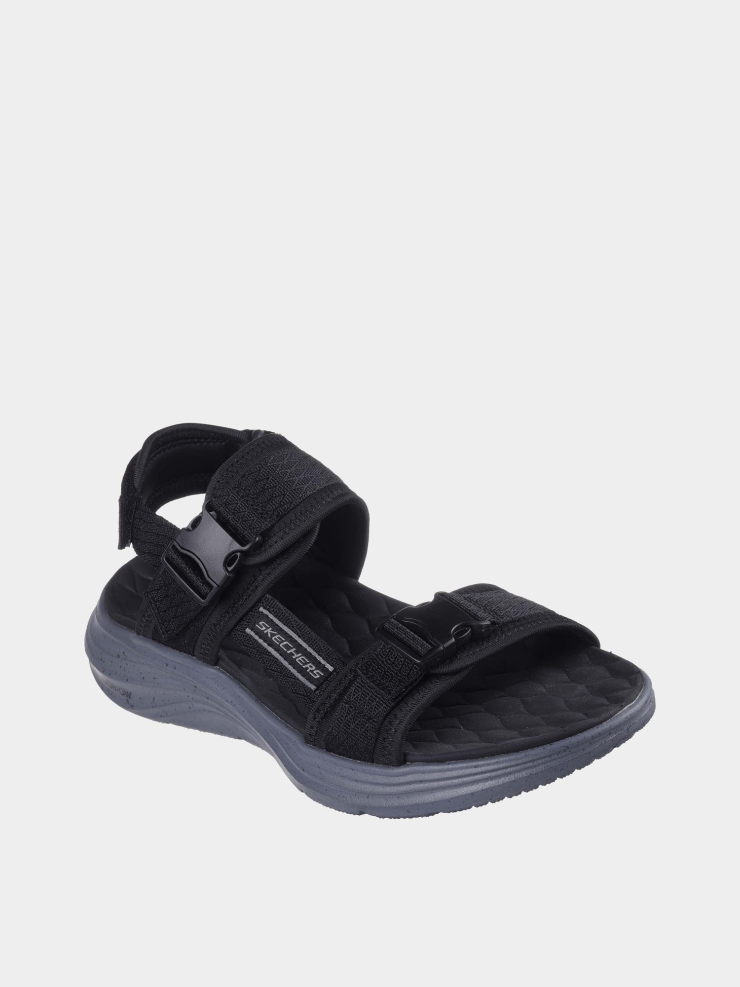 Сандалии мужские Skechers VAPOR FOAM SANDAL черные 232898 BLK изображение 4