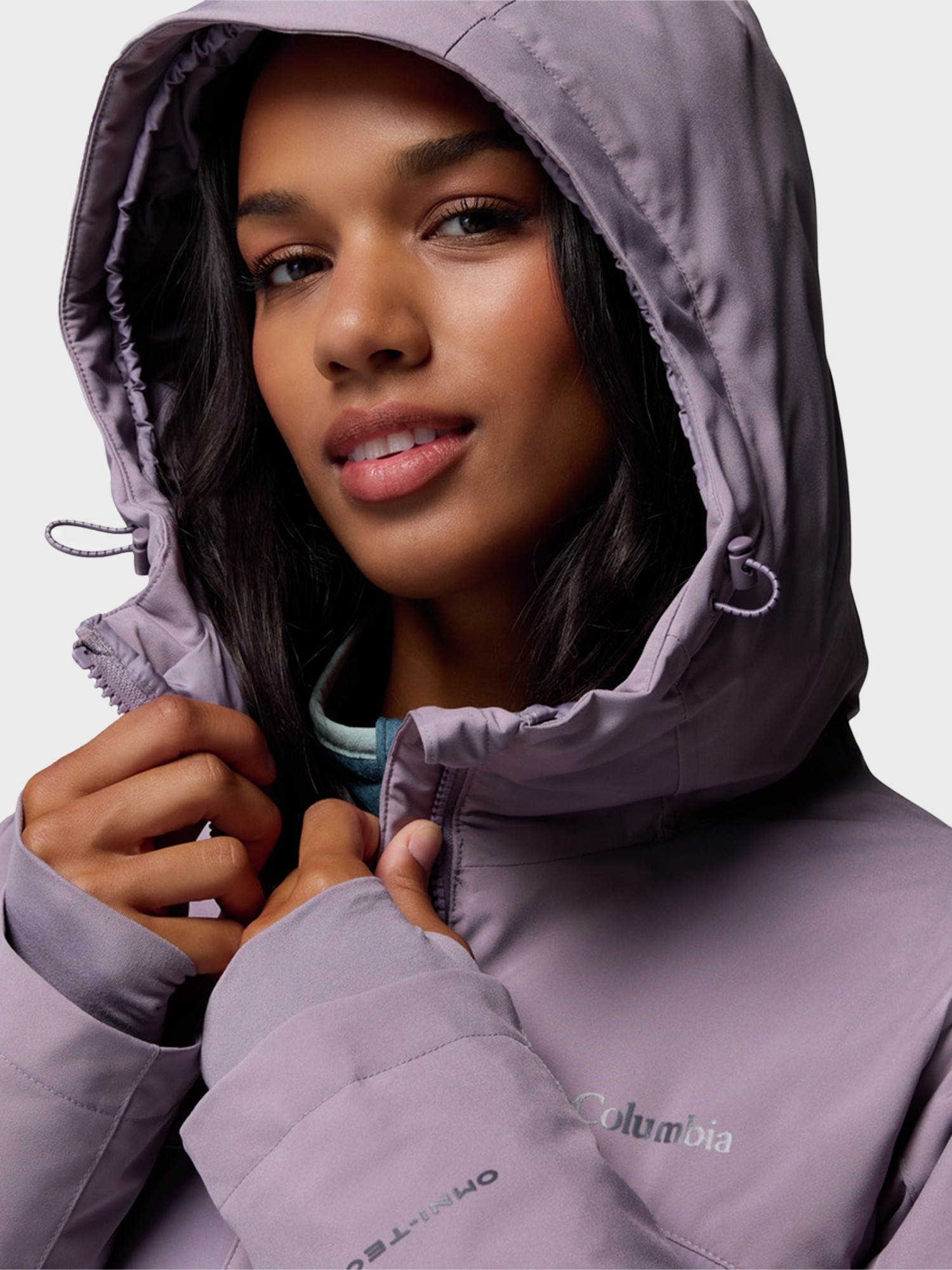 Куртка женская Columbia Grand Trek™ III Down Jacket фиолетовая 2087951-554 изображение 8