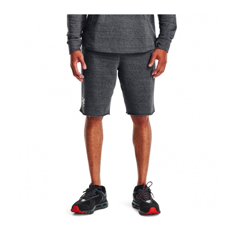 Шорти чоловічі Under Armour Ua Rival Terry Short сірі 1361631-012 изображение 3