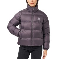 Куртка жіноча Adidas SHORT PUFFER темно-сіра JX2949 изображение 1