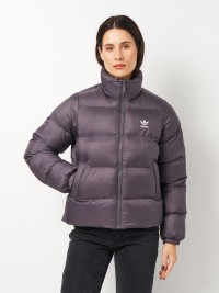 Куртка жіноча Adidas SHORT PUFFER темно-сіра JX2949 изображение 2