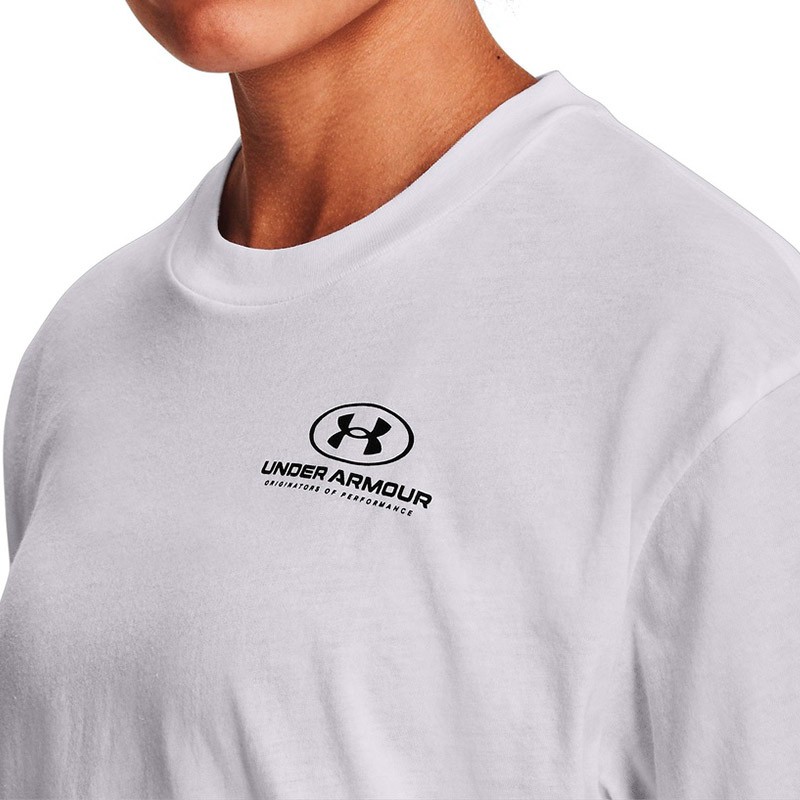 Футболка жіноча Under Armour Oversized Graphic Ss біла 1363206-100 — фото 3
