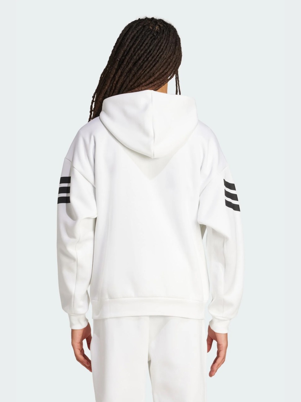 Толстовка мужская Adidas M FI 3S FZ белая JW7106 — фото 4 — Sport City Толстовка мужская Adidas M FI 3S FZ белая JW7106 — фото 4