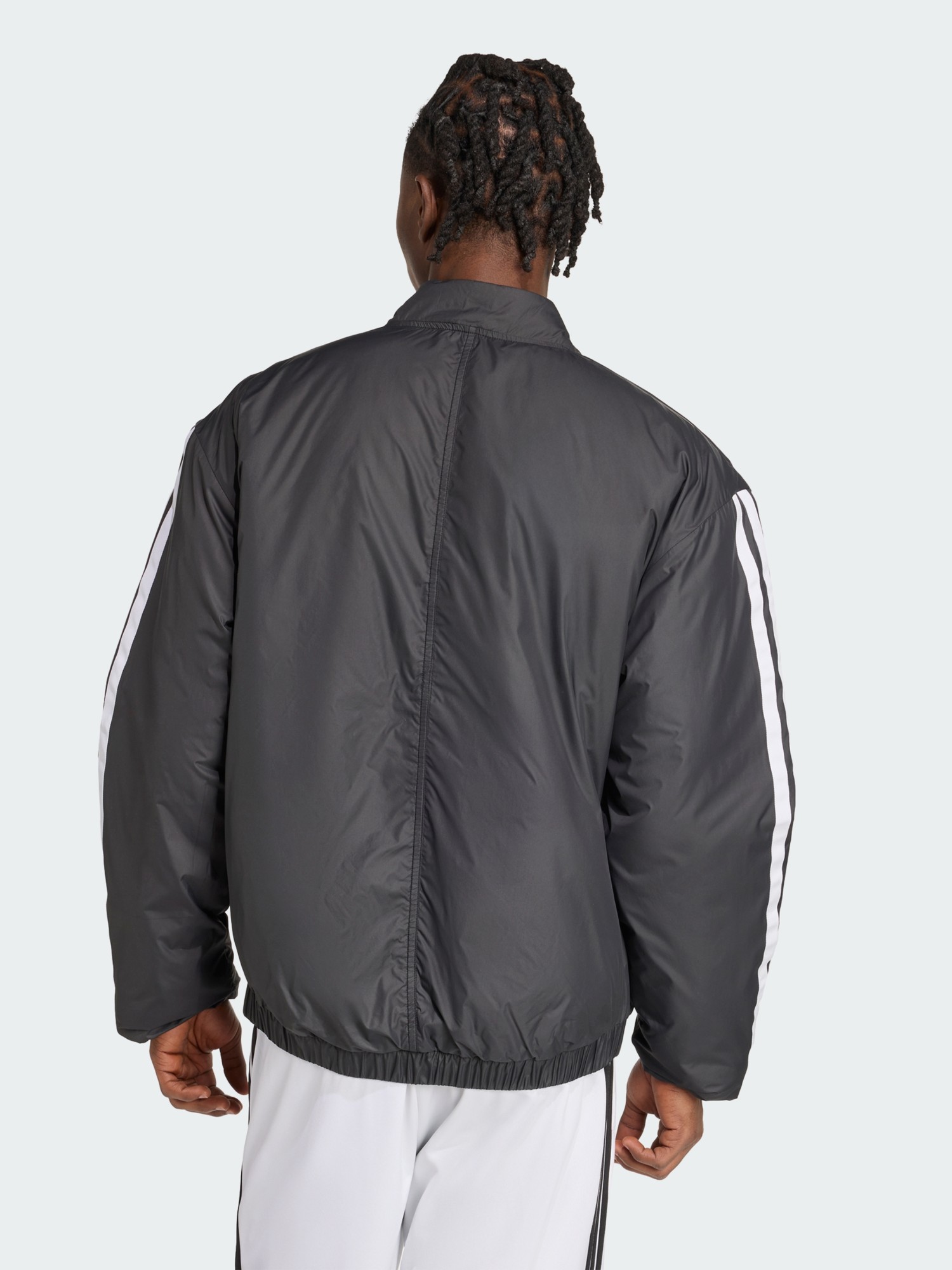 Куртка мужская Adidas ESS 3S INS BOMB черная JV5172 изображение 3