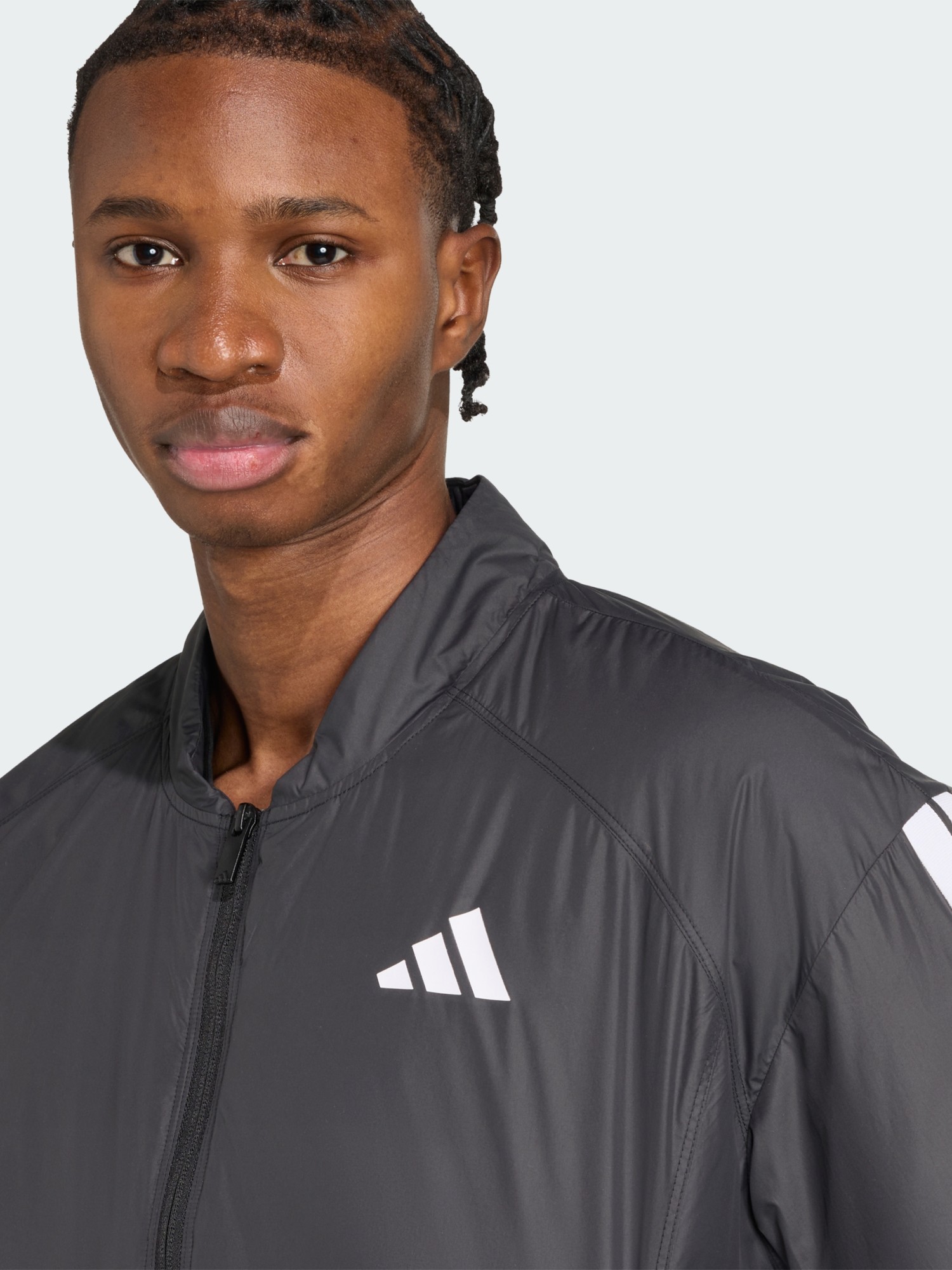 Куртка мужская Adidas ESS 3S INS BOMB черная JV5172 изображение 5