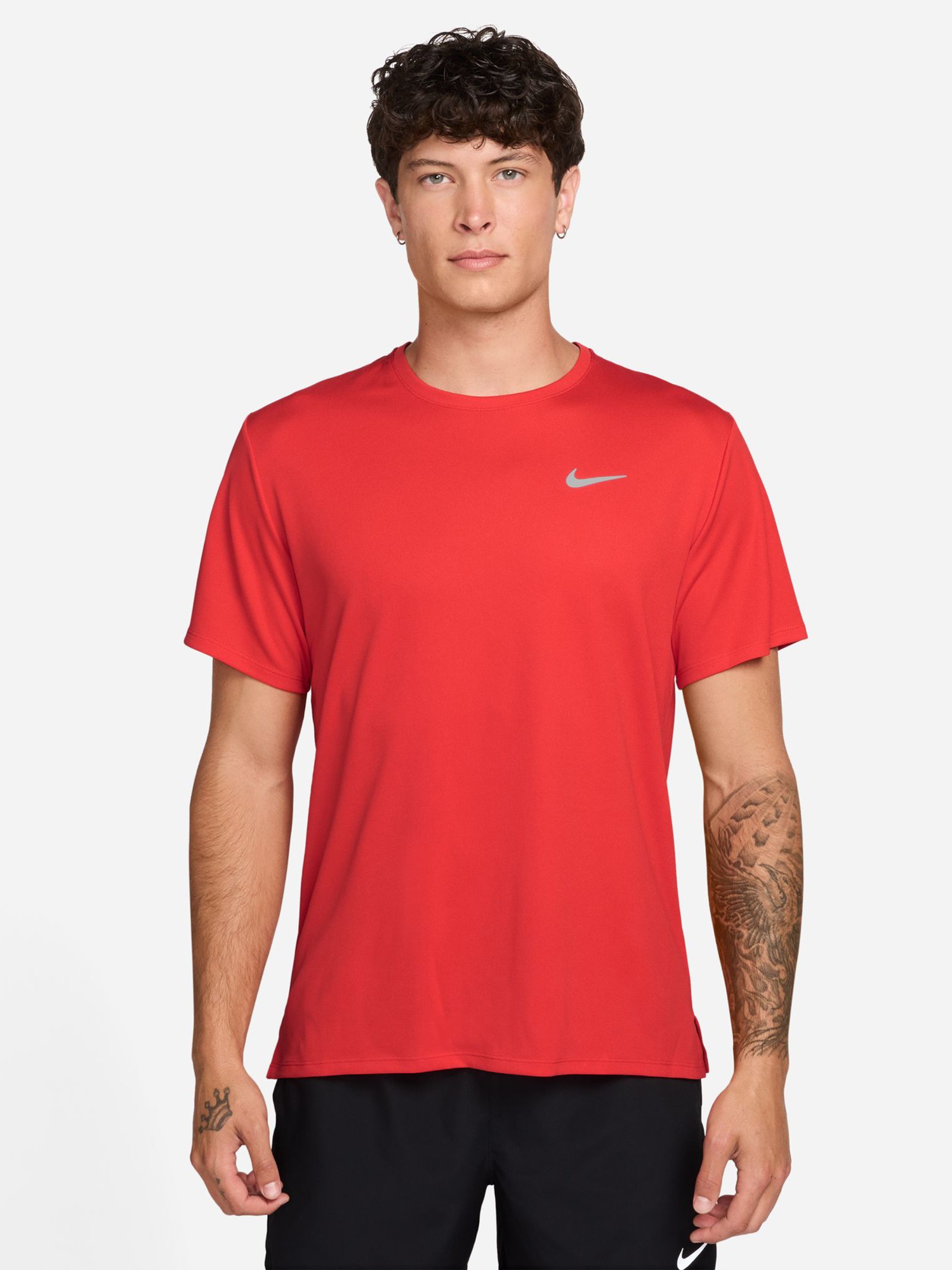 Футболка мужская Nike M NK DF UV MILER SS красная DV9315-696 изображение 2