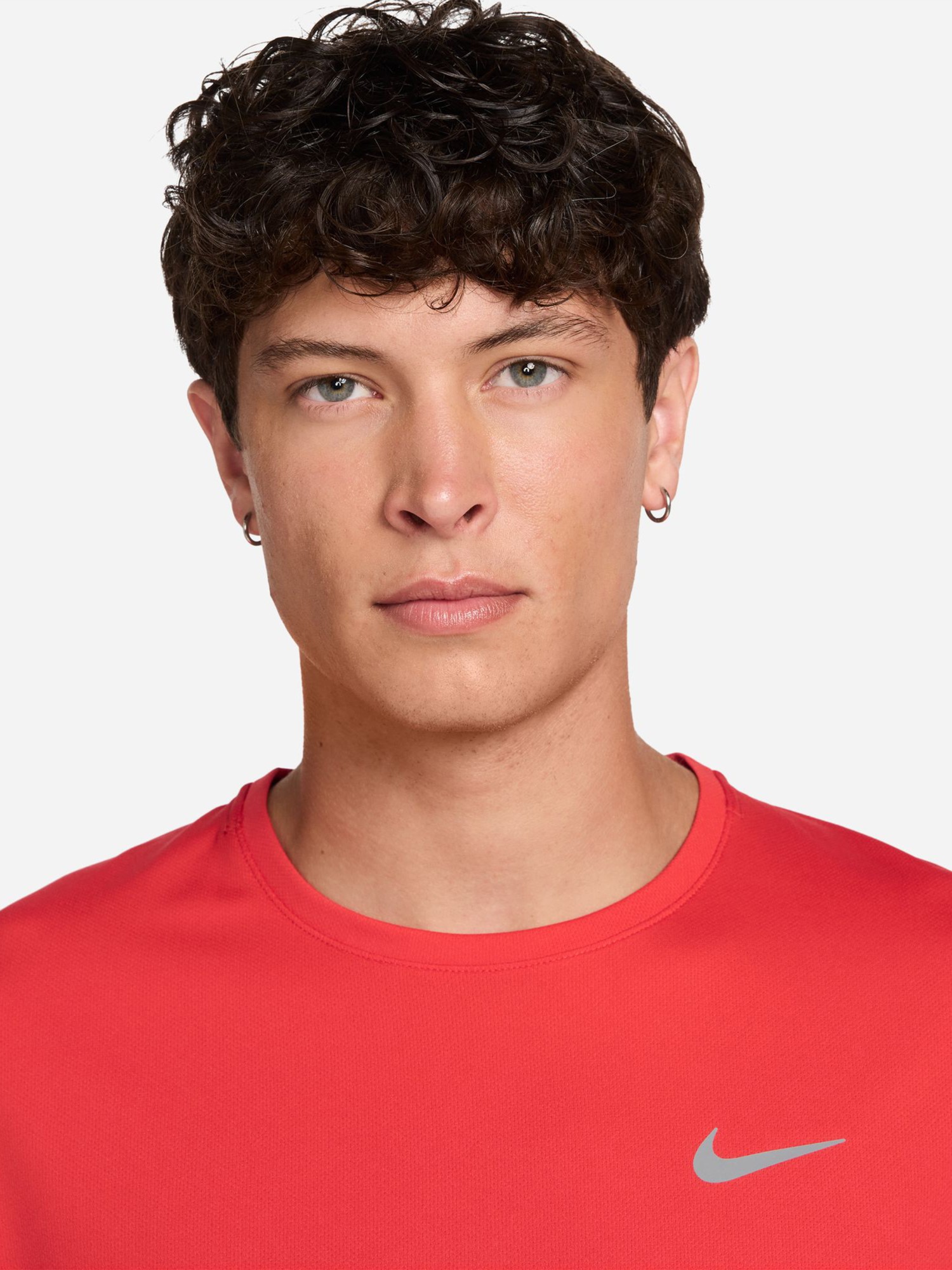 Футболка мужская Nike M NK DF UV MILER SS красная DV9315-696 изображение 7