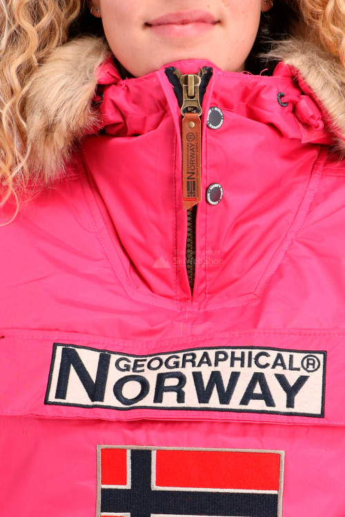 Куртка женская Geographical Norway розовая WR620F-600 изображение 3