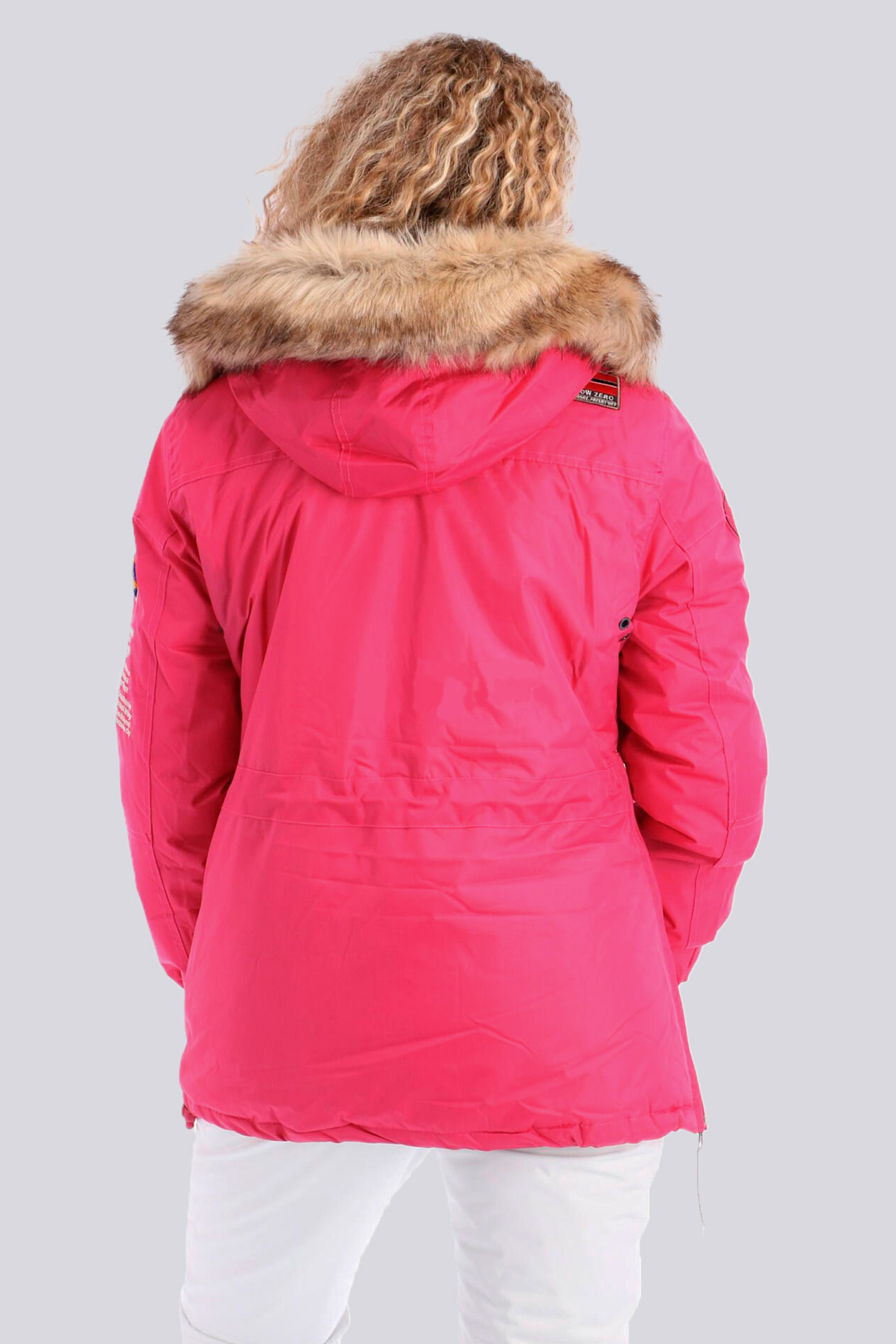 Куртка женская Geographical Norway розовая WR620F-600 изображение 4