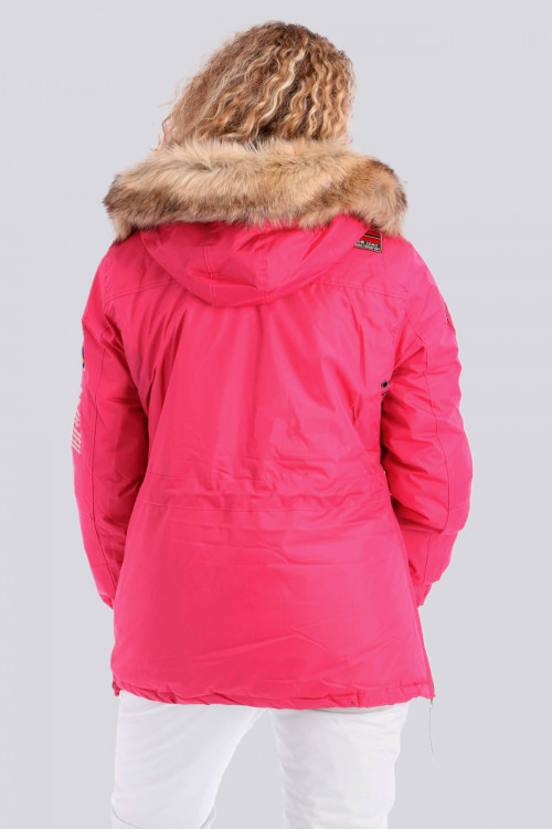 Куртка женская Geographical Norway розовая WR620F-600 изображение 4