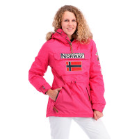 Куртка женская Geographical Norway розовая WR620F-600 изображение 6